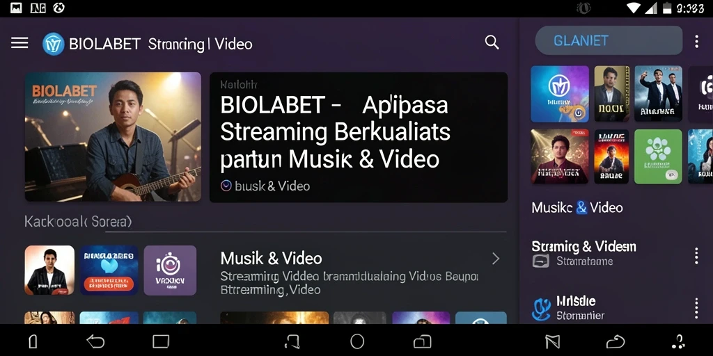 Tampilan antarmuka aplikasi BIOLABET yang menarik dan fungsional.