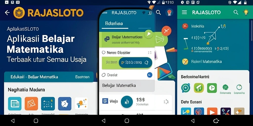 Tampilan antarmuka RAJASLOTO yang interaktif dan menarik.