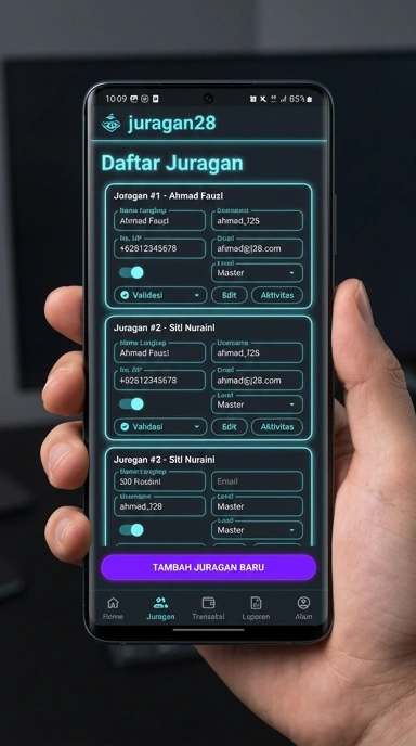 Cara Mudah Buat Akun Juragan28 Untuk Android