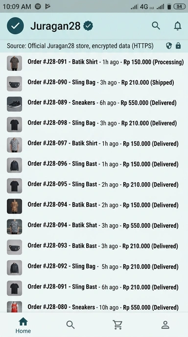 Kanal Resmi APK juragan28 untuk Android Indonesia